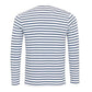 Josh - gestreiftes langarmhemd mit henley-kragen