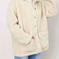Jessica – stylische jacke im teddy-design