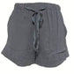 Emily – shorts mit elastischem bund und kordelzug für frühling/sommer