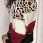 Els | gestreiftes sweatshirt mit leopardenmuster