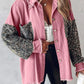Aadhya – jeansjacke mit kontrastierenden pailletten