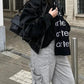 Schicke leder bomberjacke für frauen - khalil