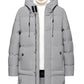Alex – warme winterjacke für herren – wattierte jacke mit kapuze und reißverschluss