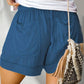 Emily – shorts mit elastischem bund und kordelzug für frühling/sommer