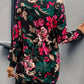 Ashley – vintage-kleid mit blumendruck