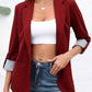 Ava – lässiger blazer mit offener vorderseite