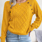 Natalie – lässiger pullover mit rundhalsausschnitt