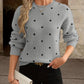 Gabriela – langärmliger poker-dot-pullover