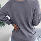 Natalie – lässiger pullover mit rundhalsausschnitt