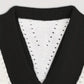 Grace – gestreifter pullover mit v-ausschnitt