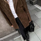 Monika – klassischer wildlederblazer