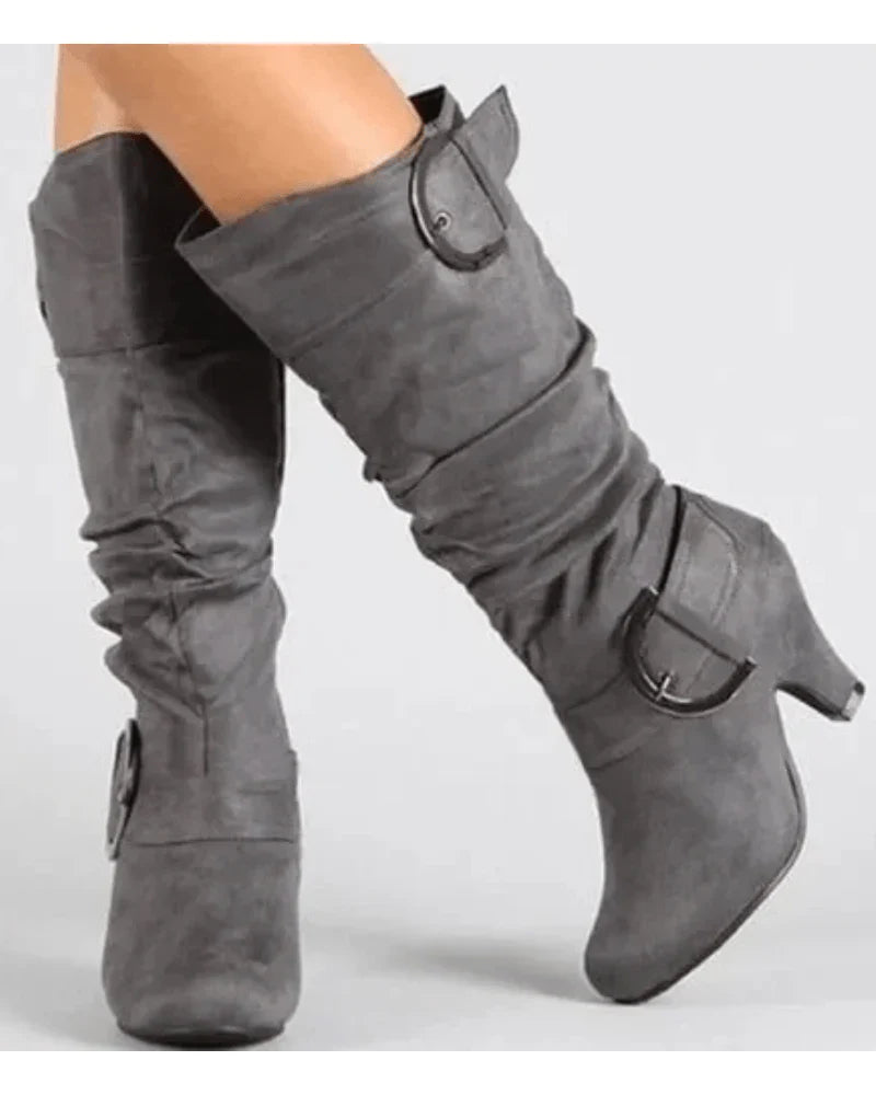 Weiche hohe stiefel für damen