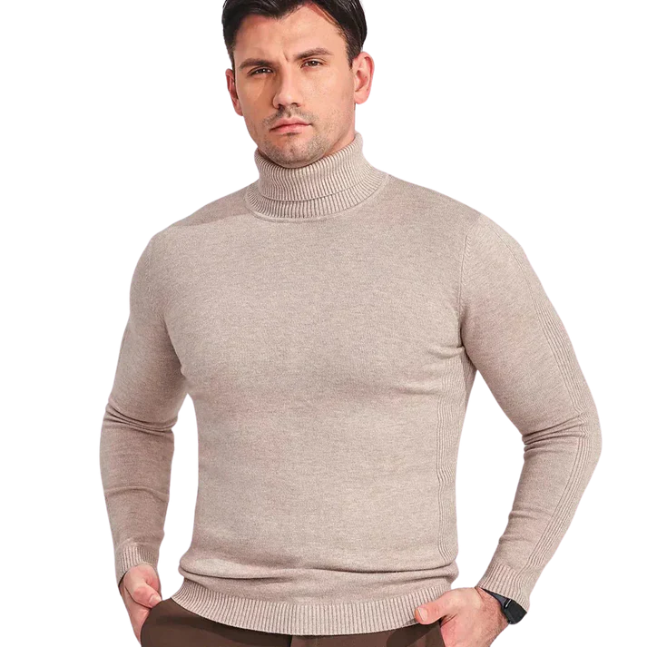 Noah – cashmere rollkragenpullover mit slim fit