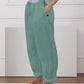 Zoey – freizeithose mit weitem bein für den frühling