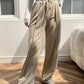 Hannah – lässige, lockere hose mit hoher taille