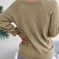 Natalie – lässiger pullover mit rundhalsausschnitt