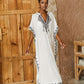 Weißes maxi-strandkleid - Elena