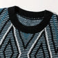 Andrew – lässiger geometrischer Pullover für herren
