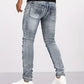 Liam – lässige skinny-bikerjeans für herren