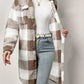 Olivia – teddyjacke mit karomuster