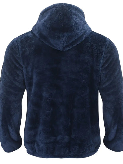 Gregory – flauschige reibverschlussjacke für herren