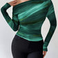 Ivelisse | elegantes lässiges langarm-t-shirt