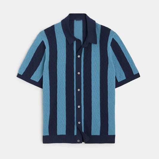 Egmont – elegantes gestreiftes damen-poloshirt