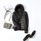 Aylin - warme herbstjacke mit kapuze