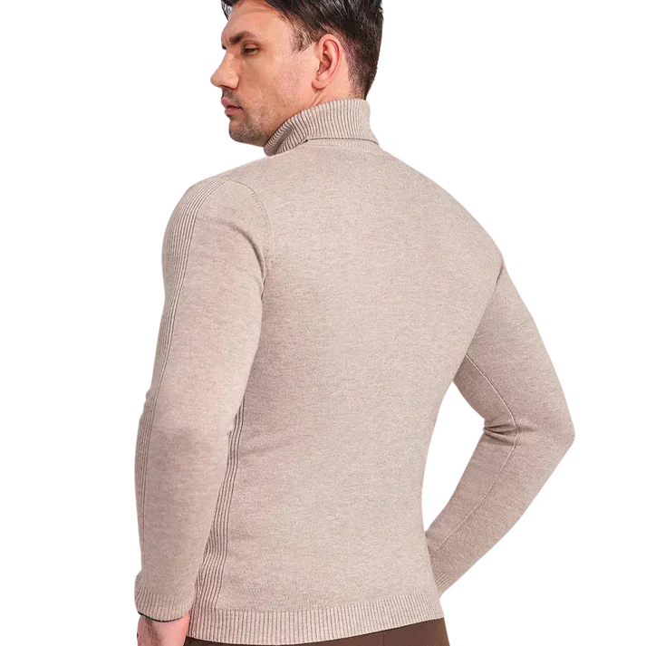 Noah – cashmere rollkragenpullover mit slim fit