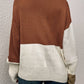 Heather - pullover mit farbblockdesign