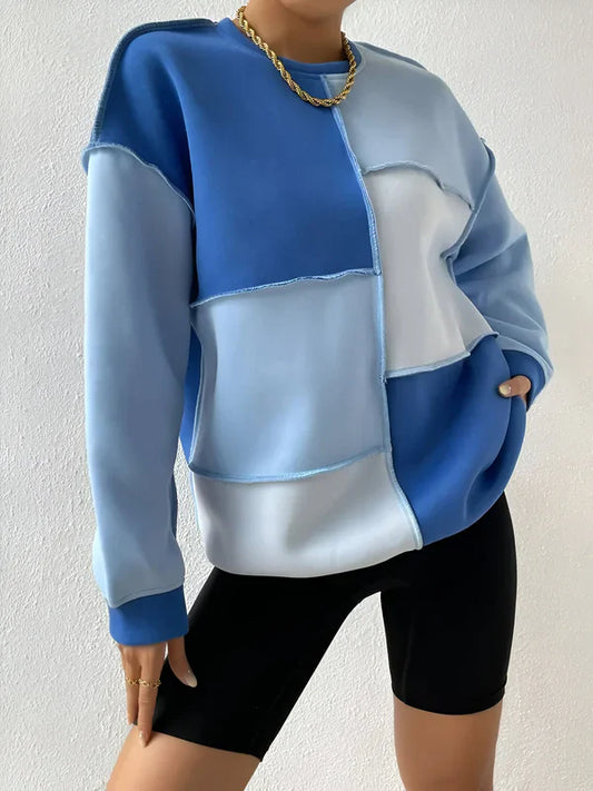Mila - sitzshirt mit farbblöcken
