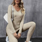 Evelyn – stylisches langarm-t-shirt und hosen-outfit