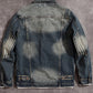 William – lässige vintage-jacke für herren