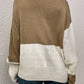 Heather - pullover mit farbblockdesign
