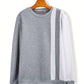 Kevin – trendiger farbblock-pullover mit rundhalsausschnitt