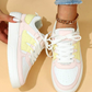 Sneakers für Damen in Gelb und Pink