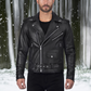 Henrik - lederjacke für herren