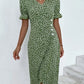 Grün Midi Kleid für Damen