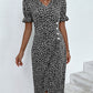 Schwarz Midi Kleid für Damen