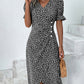 Schwarz Midi Kleid für Damen