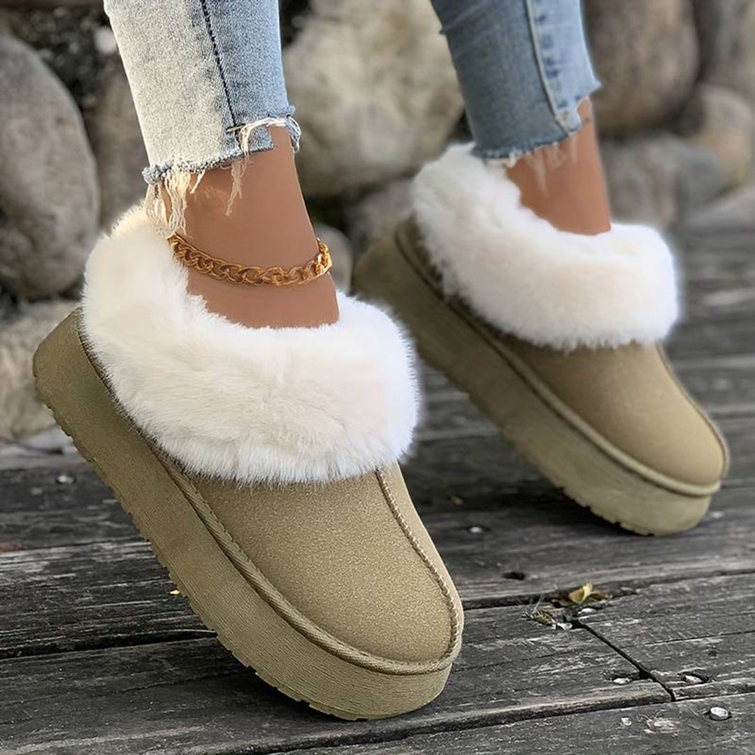 Sallie - luxuriöse, warme winterschuhe für frauen