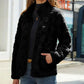 Ayleen - superweiche kurze fleecejacke
