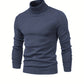 Eleganter rollkragenpullover aus merinowolle für herren