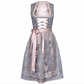 Dirndl mia - einzigartige tracht für damen mit schürze und bluse