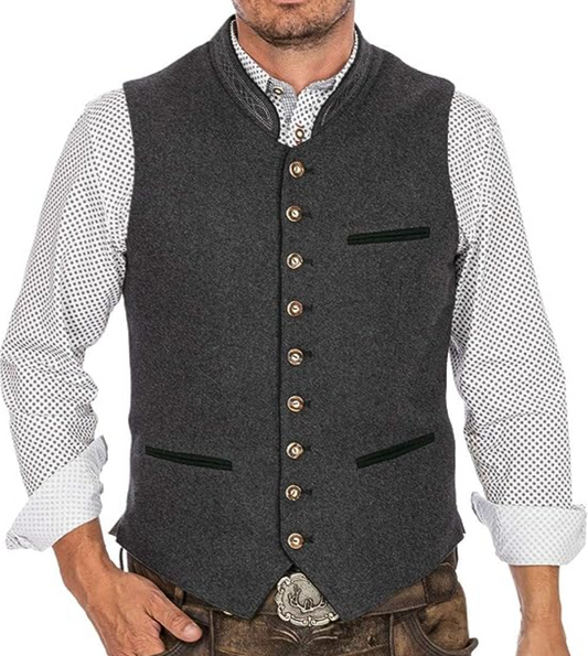 Lederhosen Lucas - Die stylische und einzigartige Trachtenweste für Männer