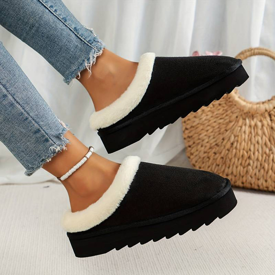 Nancy - luxus-wollpantoffeln für damen