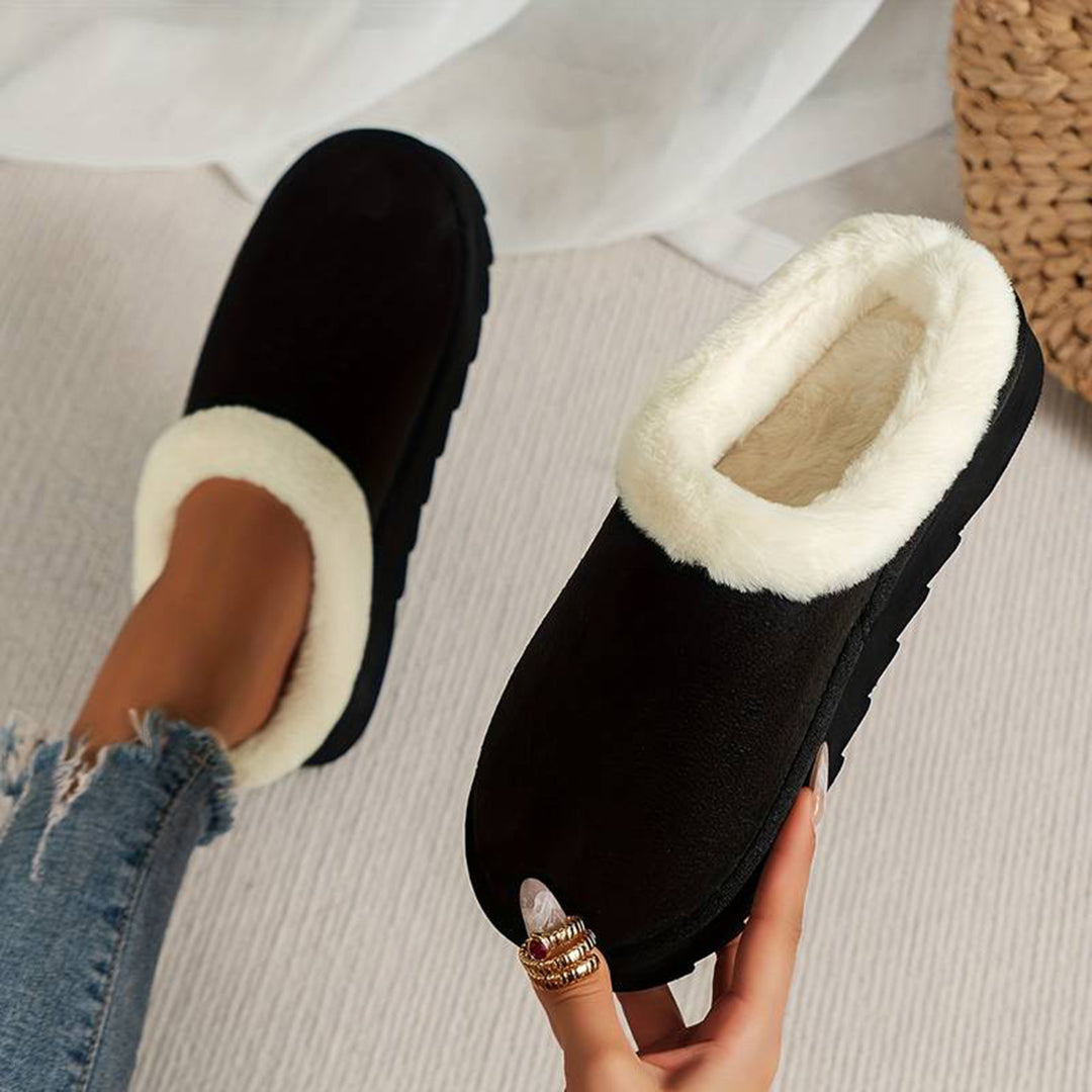 Nancy - luxus-wollpantoffeln für damen