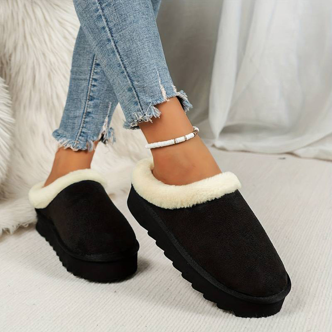 Nancy - luxus-wollpantoffeln für damen