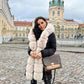 Sable – stylische jacke mit kapuze, gürtel und verstellbarer taille