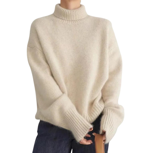 Sisko - stylischer rollkragenpullover für die freizeit